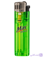 فندک گازی جیبی MAX مدل Moment Lighter بدنه شفاف