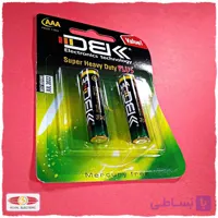 باتری نیم قلمی DBK بسته 2 عددی