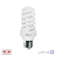 لامپ کم مصرف 25 وات پیچی پارس شعاع توس