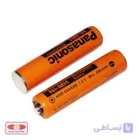 باتری نیم قلمی پاناسونیک 550mah – بسته 2 عددی فابریک