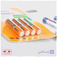 باتری نیم قلمی Technotel بسته 4 عددی
