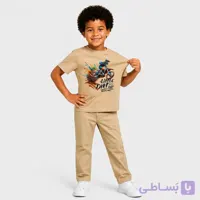 تیشرت پسرانه طرح موتورسواری مدل T0111 | A Little Dirt Never Hurt - سان تیشرت