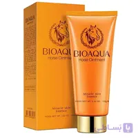 فوم شستشو صورت بایو آکوا مدل Horse Ointment  وزن 100 گرم