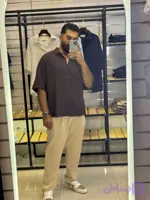 پیراهن مردانه دبل فیس تابستانه کوپ باکسی