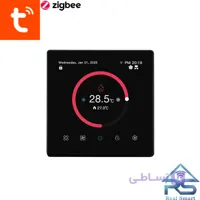 ترموستات هوشمند فن-کوئل‌+گرمایش ازکف زیگبی Tuya