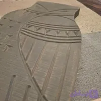 جغد دیواری . دیوار کوب چوبی کد 702