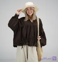 شومیز زنانه عروسکی مدل وارا فری سایز تا 46