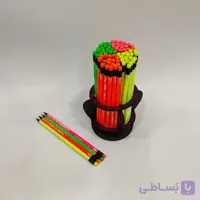 مداد فلش مشکی پاکن دار فکتیس مدل فلورسنت F1415