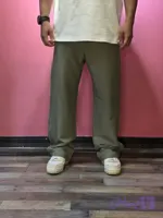 و قیمت شلوار بگ مردانه پارچه ای سبز| مناسب تابستان و فصل گرما