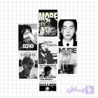 پک پوستر دارک BTS کد ۱