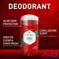 دئودورانت اولد اسپایس،اورجینال تضمینی بدون المینیوم با ماندگاری 48 ساعته