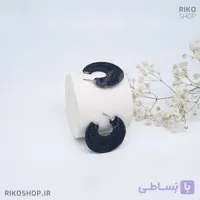 گوشواره حلقه مشکی