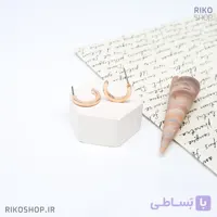 گوشواره حلقه طلایی ماهاس