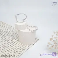 گوشواره قلب پشت میخی