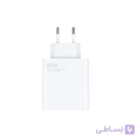 شارژر دیواری فست تک پورت Xiaomi مدل MDY-12-EH 67W - سفید - اصل چین