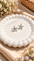 گوشواره استیل ستاره