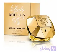 ادکلن زنانه طرح پاکوروبان مدل Lady Million حجم 80 میلی لیتر