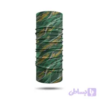 اسکارف طرح سبز گرافیکی