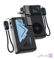 پاوربانک و شارژر دیواری ۲ کاره (2-in-1) از برند Powerology