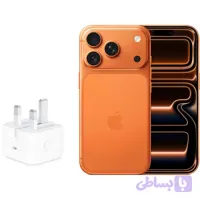 شارژر 40 وات اپل مدل iPhone 17 Pro Max اورجینال با گارانتی + همراه با کابل اصلی +ایرپاد پرو+تبدیل ۳ به ۲