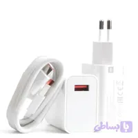 شارژر دیواری توان 33 وات شیائومی مدل MDY-11-EZ اصلی همراه با کابل سرکارتنی