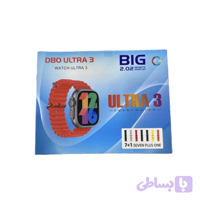 ساعت هوشمند W80 Ultra 3 با صفحه SUPER AMOLED + هفت بند مختلف
