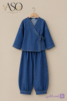ست شومیز شلوار جین آنابل | ASO Collection