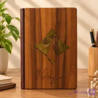 دفتر چوبی طرح 2