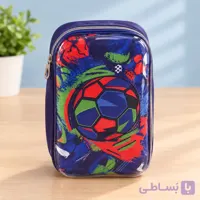 جامدادی تبلتی طرح کهکشانی فوتبالی