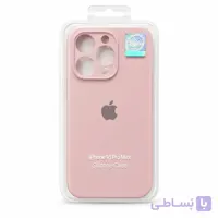 خرید قاب سیلیکونی آیفون 16 پرومکس با محافظ لنز اصلی پاک کنی
