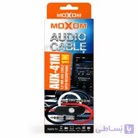 خرید کابل AUX میکروفن دار موکسوم مدل MOXOM AUX-41M اورجینال