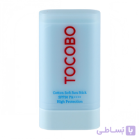 ضد آفتاب استیکی توکوبو اصل با SPF 50 حاوی عصاره پنبه کتان وزن 19 گرم