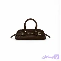 کیف سگک‌دار قهوه‌ای