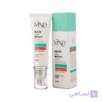 کرم شب مغذی و تقویت کننده پوست ام ان دی مناسب پوست معمولی و خشک