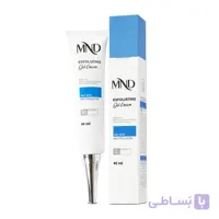 ژل کرم لایه بردار حاوی 2% بتاهیدروکسی اسید ام ان دی مناسب پوست چرب