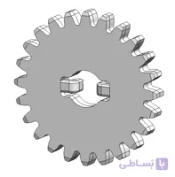 چرخ دنده خورشیدی ساده 24 دنده EasyMech