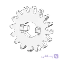 چرخ دنده خورشیدی ساده 16 دنده EasyMech