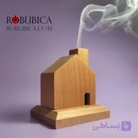 جا عودی کلبه چوبی
