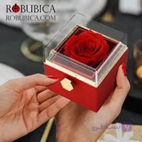 باکس گل رز چرخان سورپرایزی