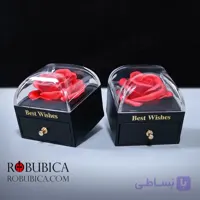 جعبه جواهر گل رز (مخصوص جواهرات)