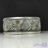 دستبند آلیاژی باکیفیت حضرت علی (ع)؛ اوج اقتدار، عدالت و هنر در دستان شما کد 3907