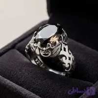 انگشتر نقره با سنگ کوارتز | ترکیب درخشش نقره و انرژی سنگ کوارتز کد 5288