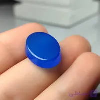 نگین عقیق آبی کد 2364
