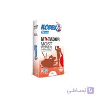 کاندوم خاردار و حلقوی کدکس مدل Matador بسته 12 عددی – ساده