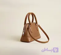 کیف چرم زنانه رنگ عسلی