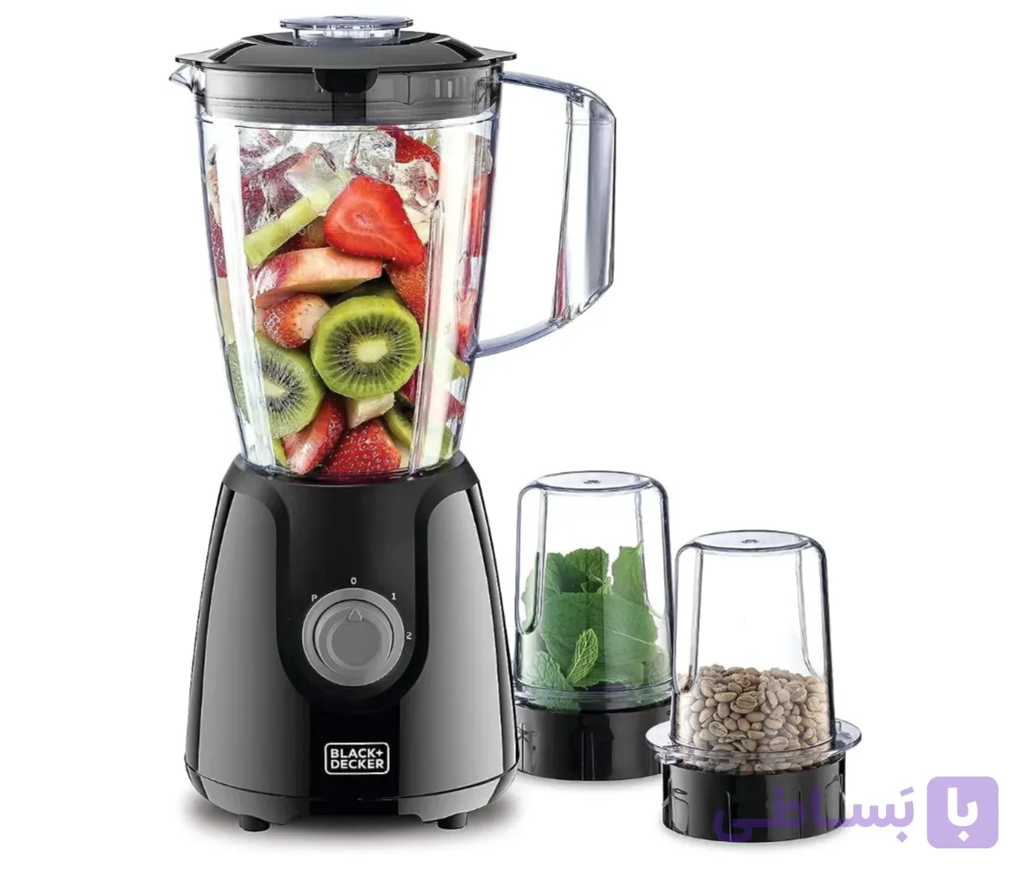 خردکن بلک اند دکر مدل GC400-B5 با کاسه شیشه‌ای 1.2 لیتری و توان 400 وات