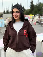 سوئیشرت باکسی کلاهدار
