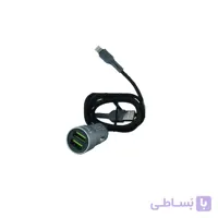 فندکی خودرو فست دو پورت آیون مدل IVON CC38 با کابل میکرو USB