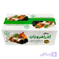 زغال آذرافروزان مدل شش ضلعی وزن 8 کیلوگرم