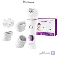 دستگاه اپلیدی سنگ پا ماساژور فیس براش5کاره کیمی Kemei KM-7937
